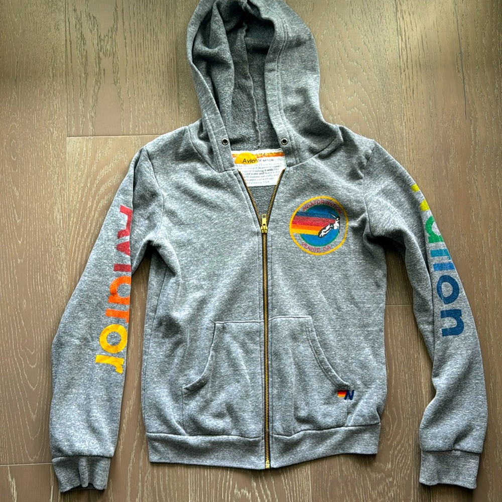 Aviator Nation kids hoodie size 14